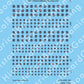 Decal Sheet, South Africa (2004-P)