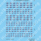 Decal Sheet, South Africa (1949-P)
