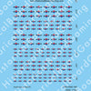 Decal Sheet, South Africa (1949-P)