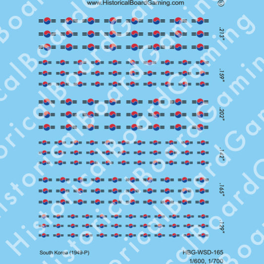 Decal Sheet, South Africa (1949-P)