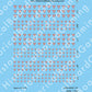 Decal Sheet, Mexico (1915-P)