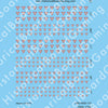 Decal Sheet, Mexico (1915-P)