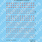Decal Sheet, US Coast Guard (1916-P)