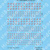 Decal Sheet, US Coast Guard (1916-P)