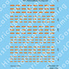 Decal Sheet, Vietnam (1965-P)