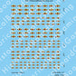 Decal Sheet, Venezuella (1946-P)