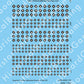 Decal Sheet, Spanish Civil War Nationalists (1936-39)