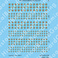 Decal Sheet, Kuwait Air Force (1988-P)