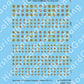 Decal Sheet, Manchukuo Air Transport Company Roundel (1931-37)