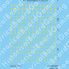 Decal Sheet, Mongolia (1993-P)