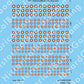 Decal Sheet, Qatar (1968-P)