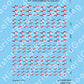 Decal Sheet, Panama (1969-P)