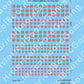 Decal Sheet, Syria (1981-P)