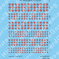 Decal Sheet, Latvian Air Force (1991-P)