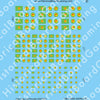 Decal Sheet, Zaire GW-1985