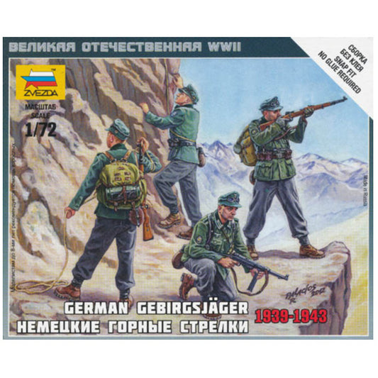 1/72 German Mountain Troops Box (ZVE)