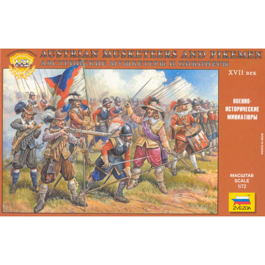 1/72 Austrian Musketeers and Pikemen (ZVE)